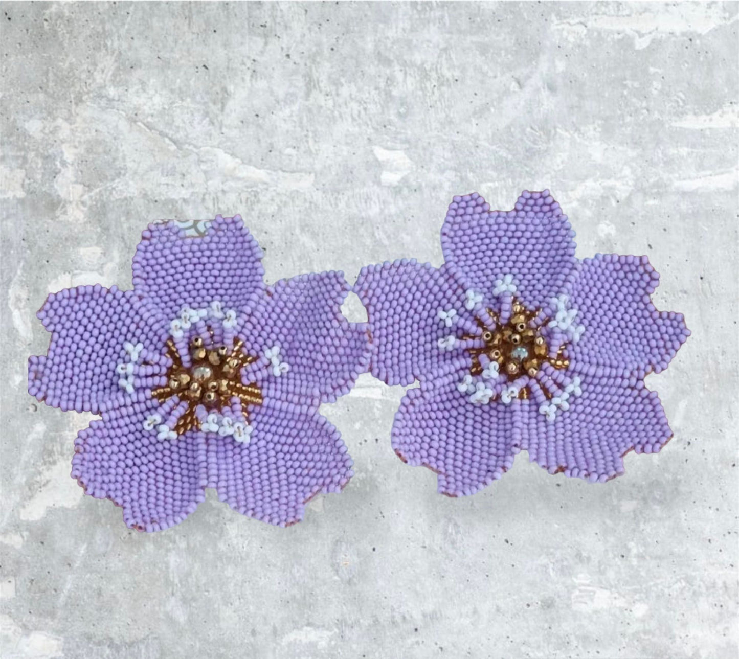 Lilas Flower Earings