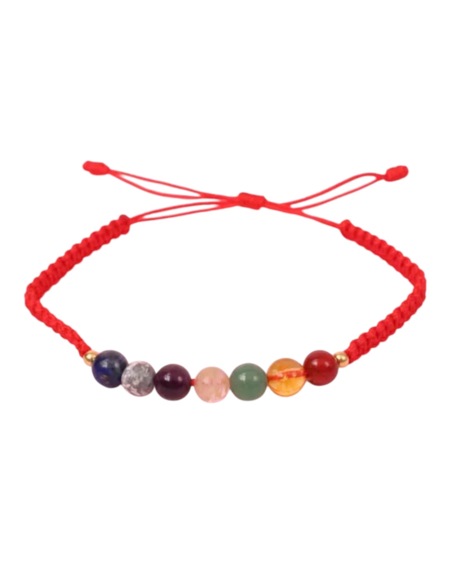 Red Chakras Bracalette