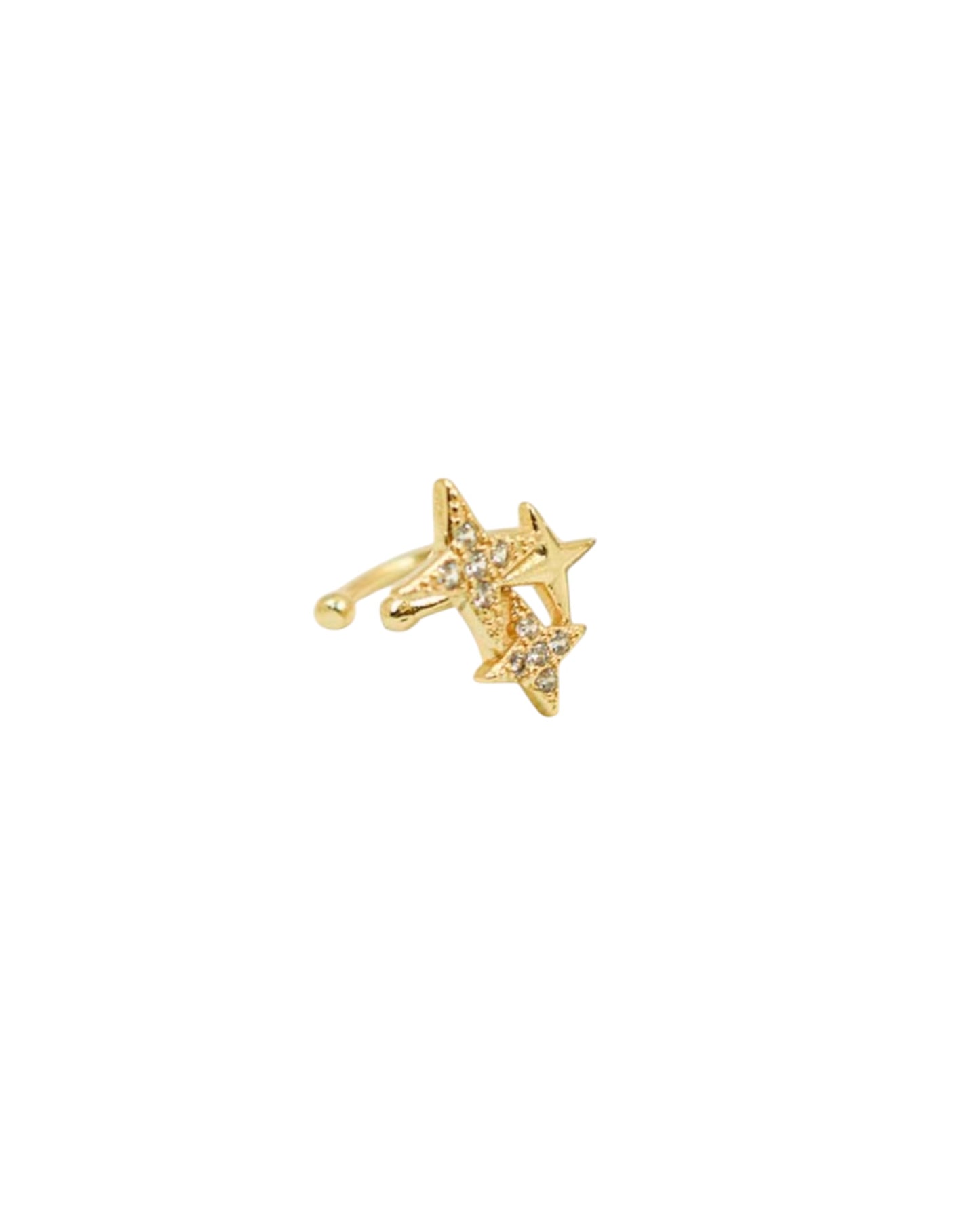 Star Space Earcuff Earrings
