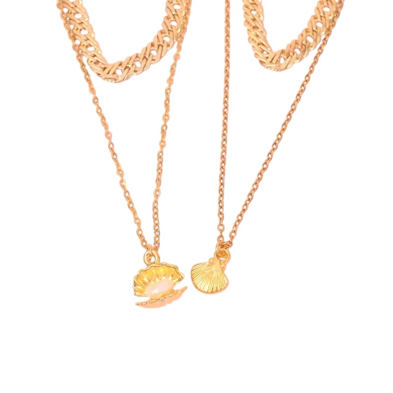 Perla Double Necklace