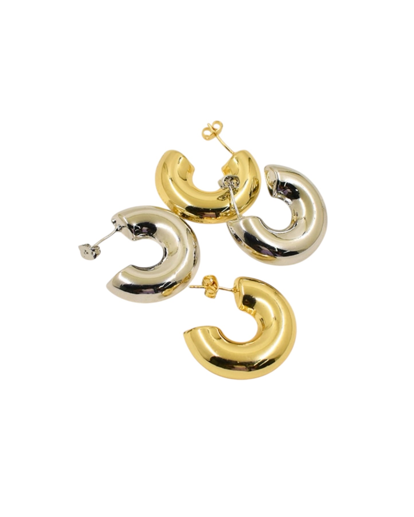 Medium Hoops Earings