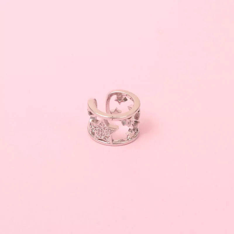 Boucles d'oreilles à oreilles étoiles
