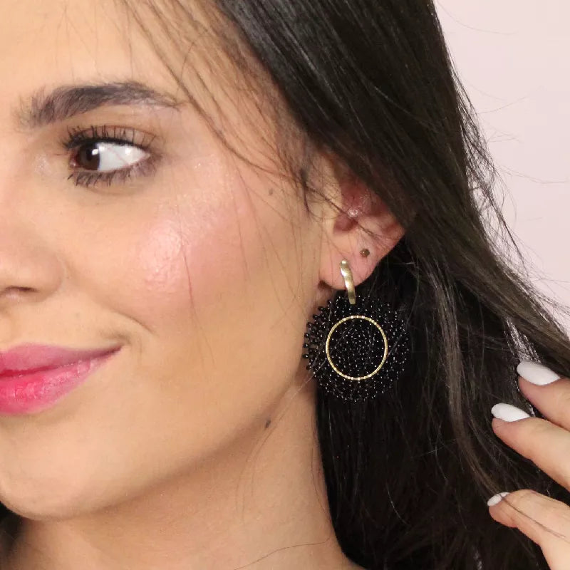 Elegante Mandala Earrings