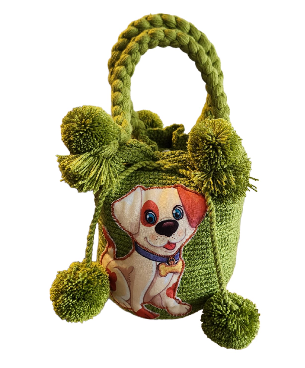 Mini Bolso Wayuu Luca Pom Poms