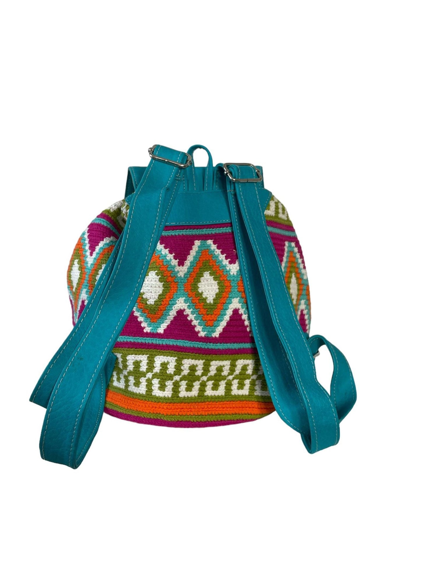 Mochila Turquesa Wayuu