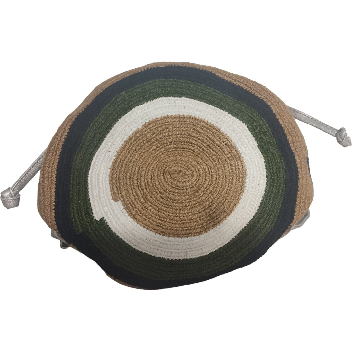 Silver Wayuu Back Pack