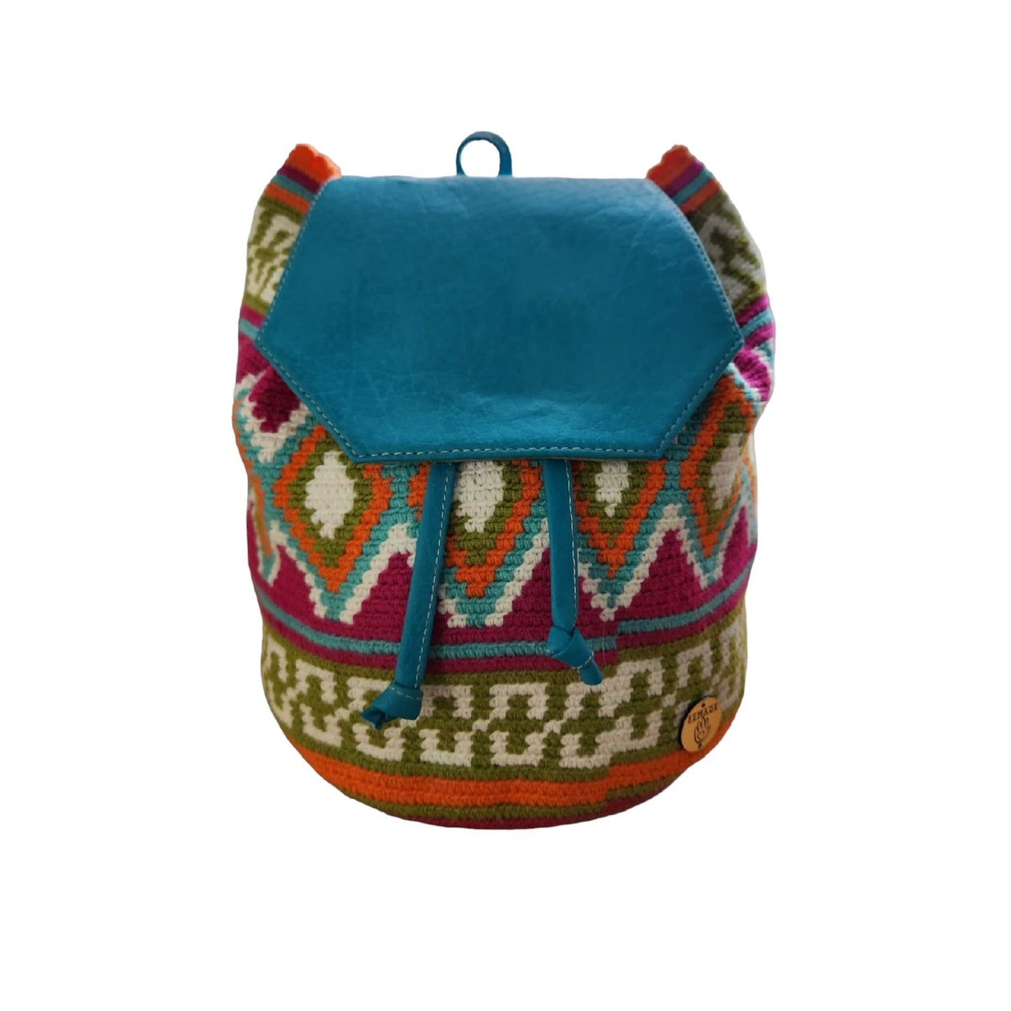 Mochila Turquesa Wayuu