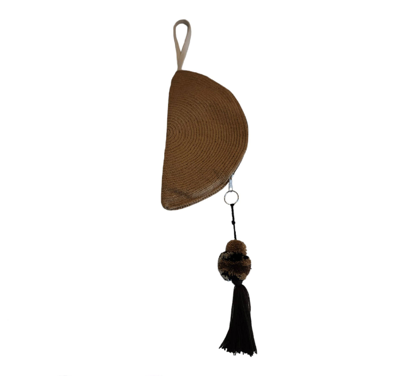Brown Taco Wayuu Clutch