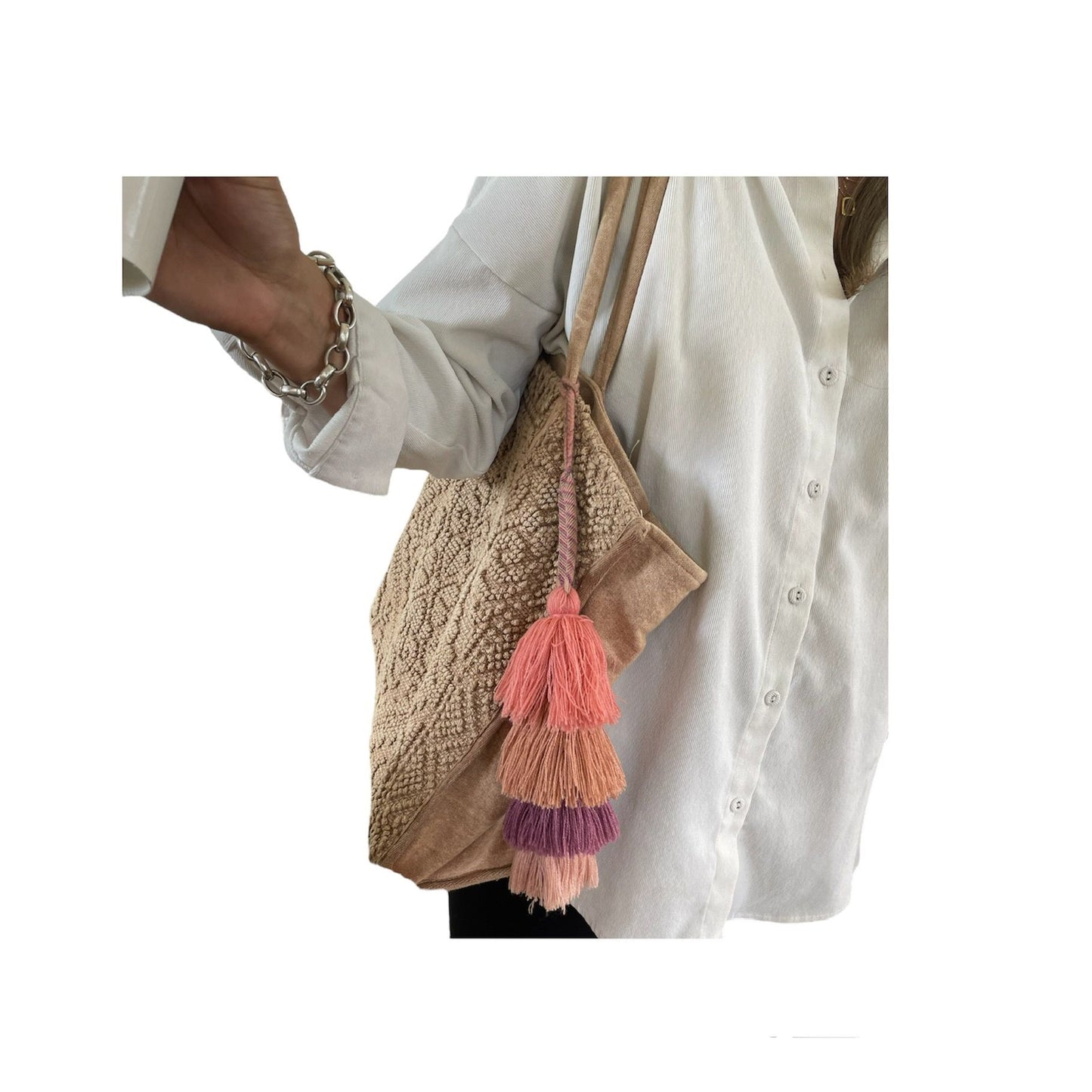 Cup Cake Wayuu Tassel