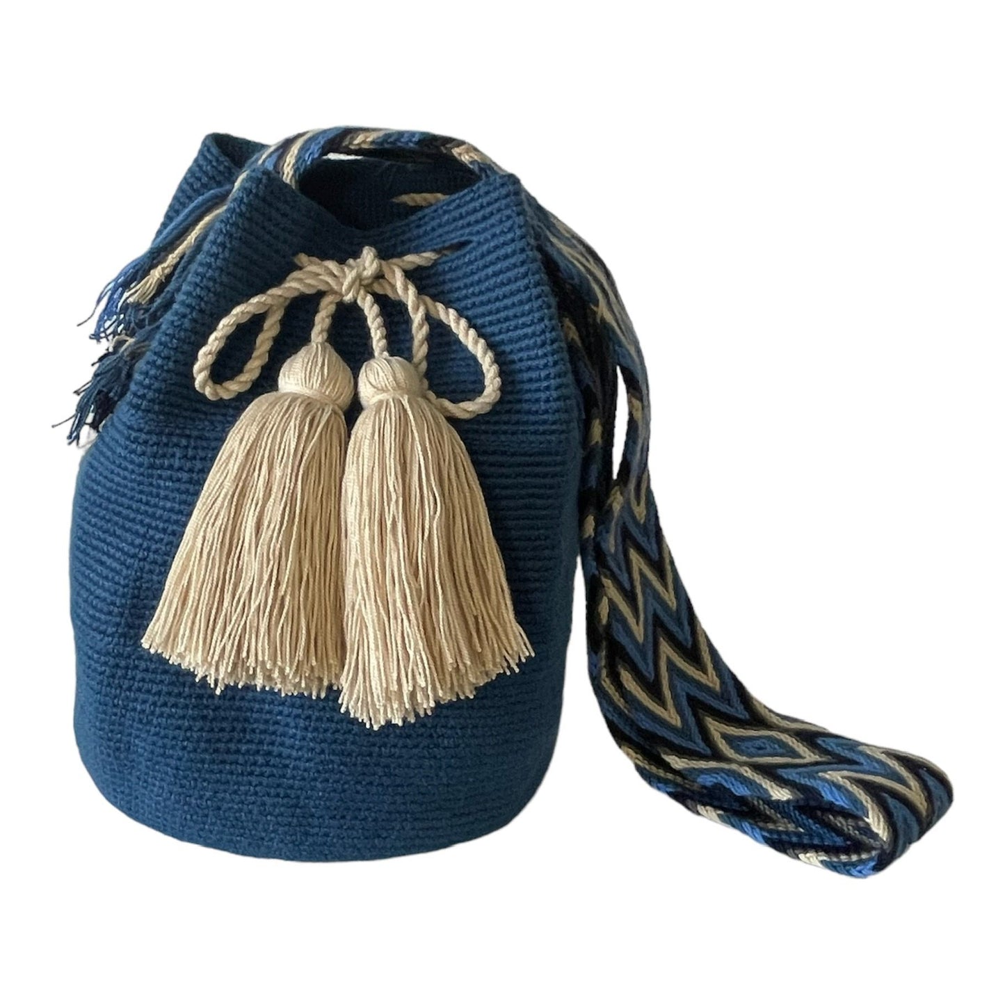 Light Blue Gitano Wayuu Bag