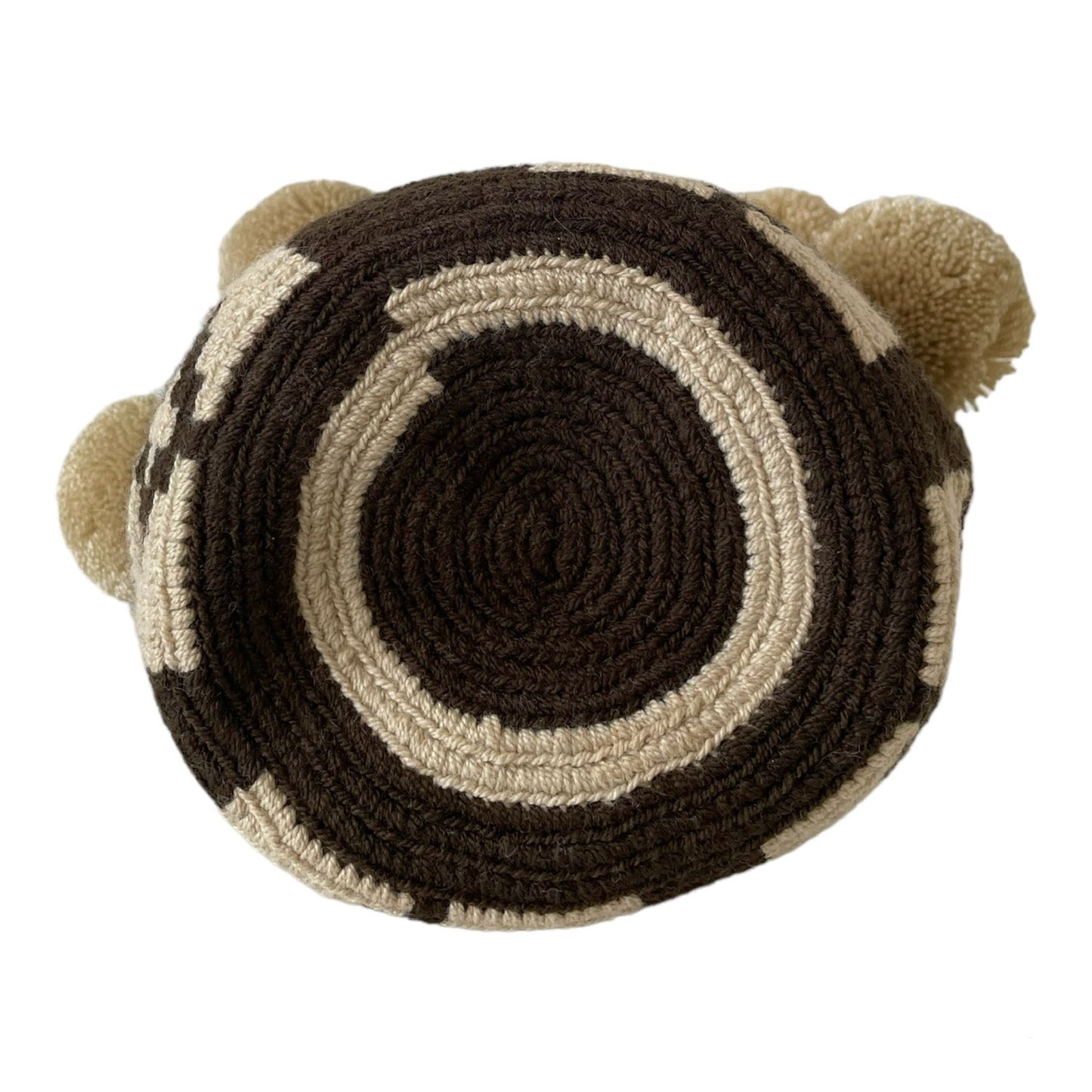Boho Pom Poms Mini Wayuu Bag