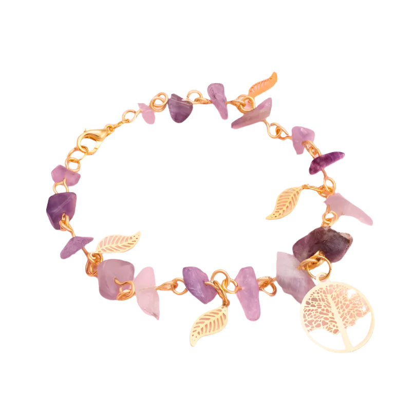 Bracelet en améthyste