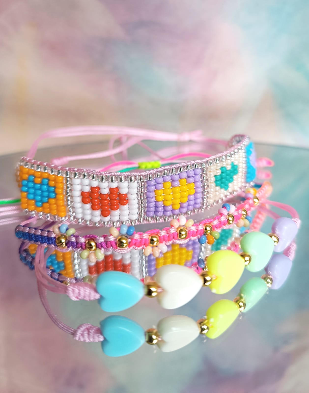 Heart Colour Set Bracalette