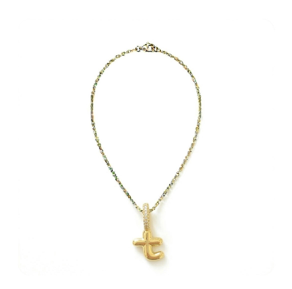 Letter Chunky Charms