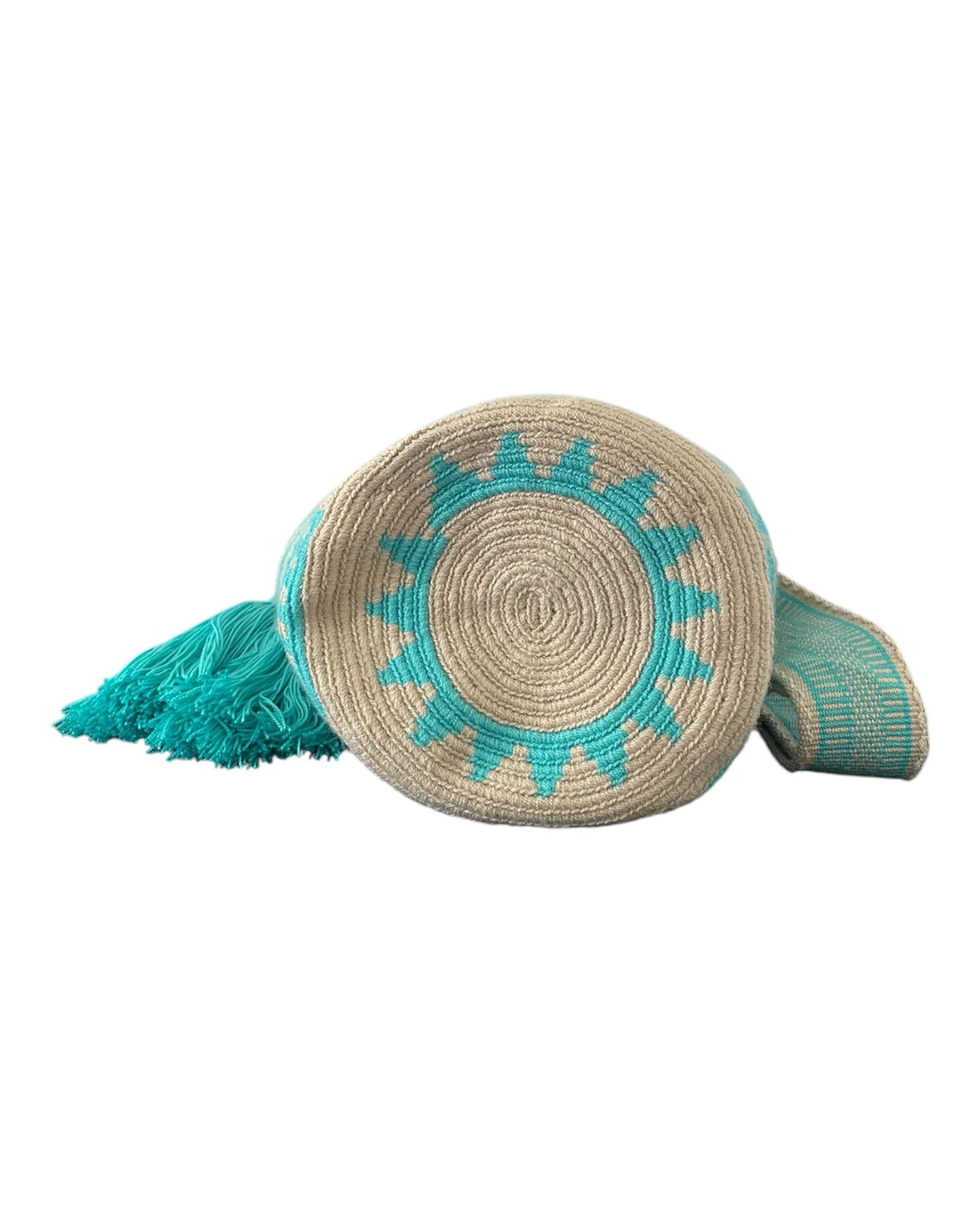 Menta Fresca Medium Wayuu Bag