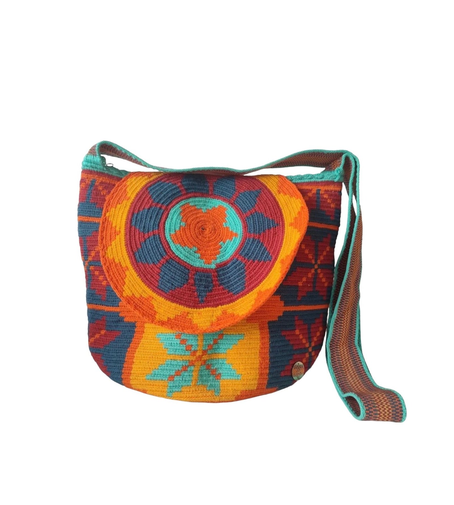 Tímida Lidded Wayuu Bag XL