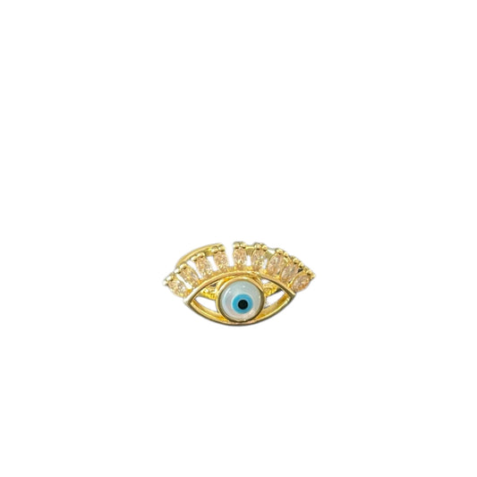 Evil Eye  Adjustable Ring