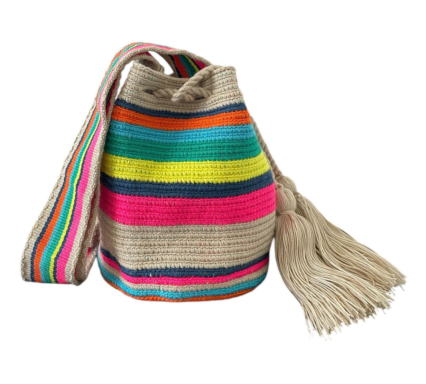 Arcoiris Medium Wayuu Bag