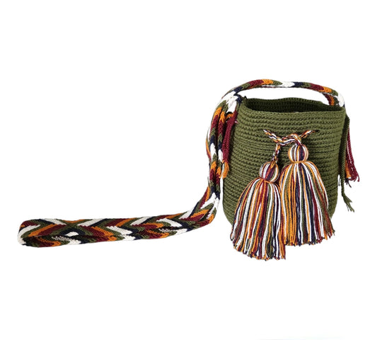 Militar Mini Wayuu Bag