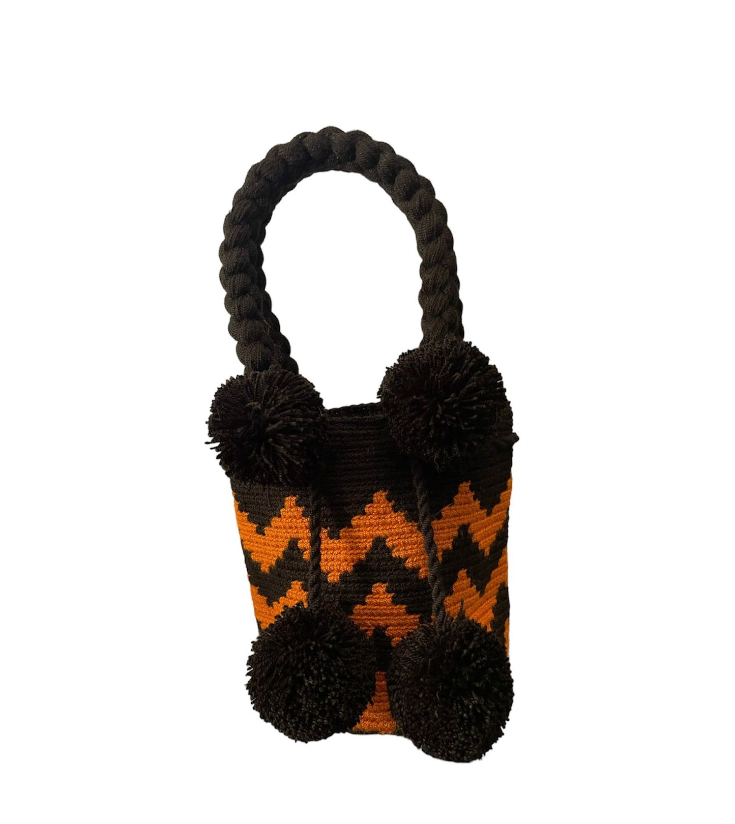 Ana Mini Pom Poms Wayuu Bag