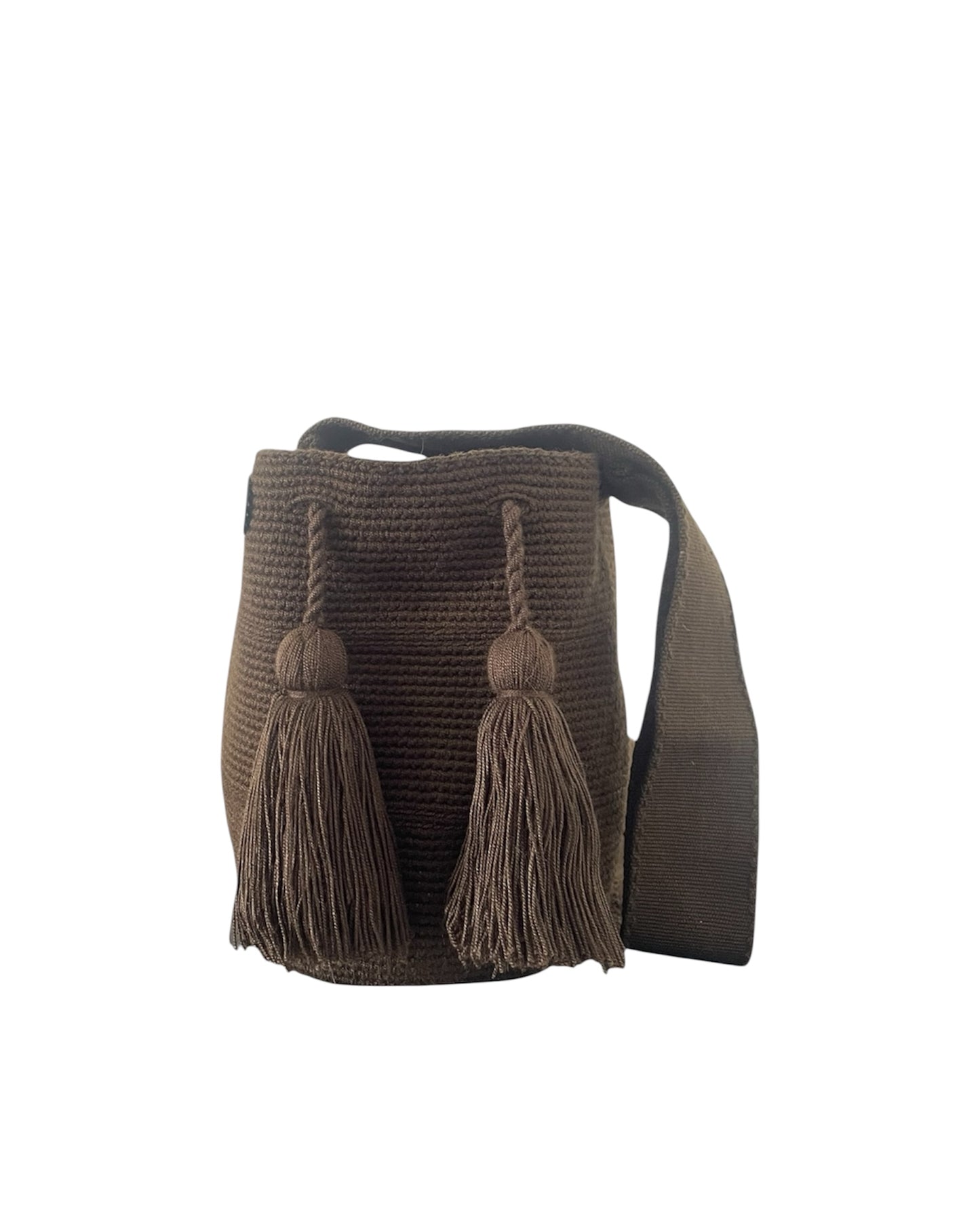 Sac Wayuu en mousse moka