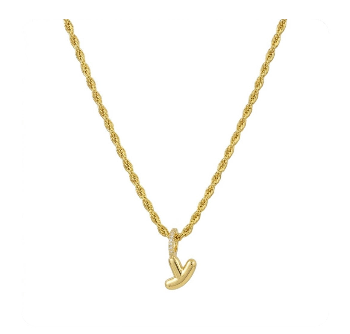 Letter Chunky Charms