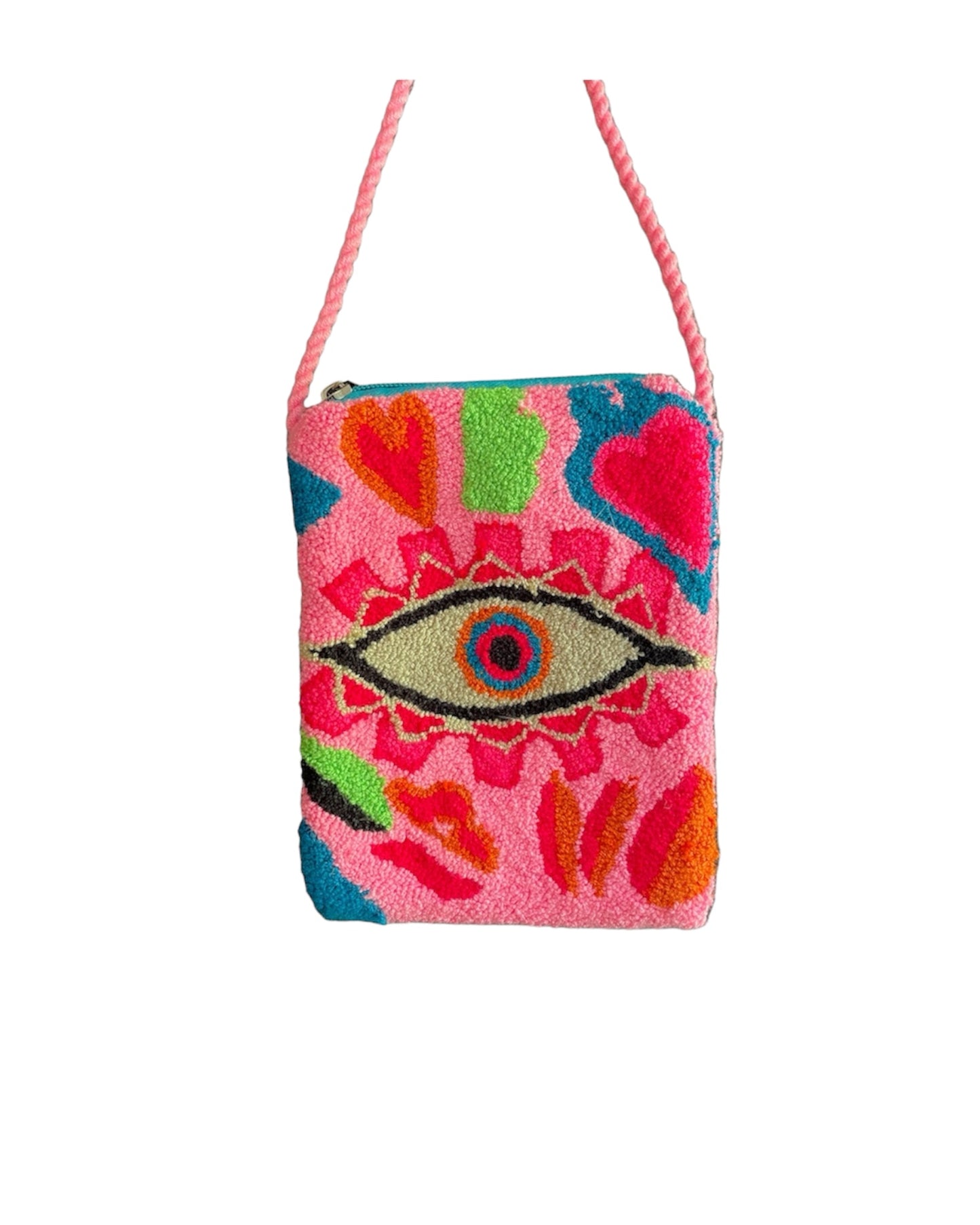 Rose Evil Eye Wayuu Phone Holder