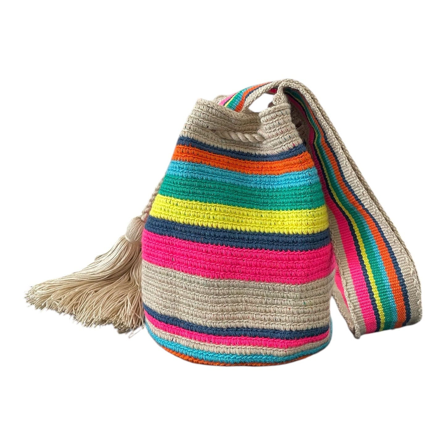 Arcoiris Medium Wayuu Bag