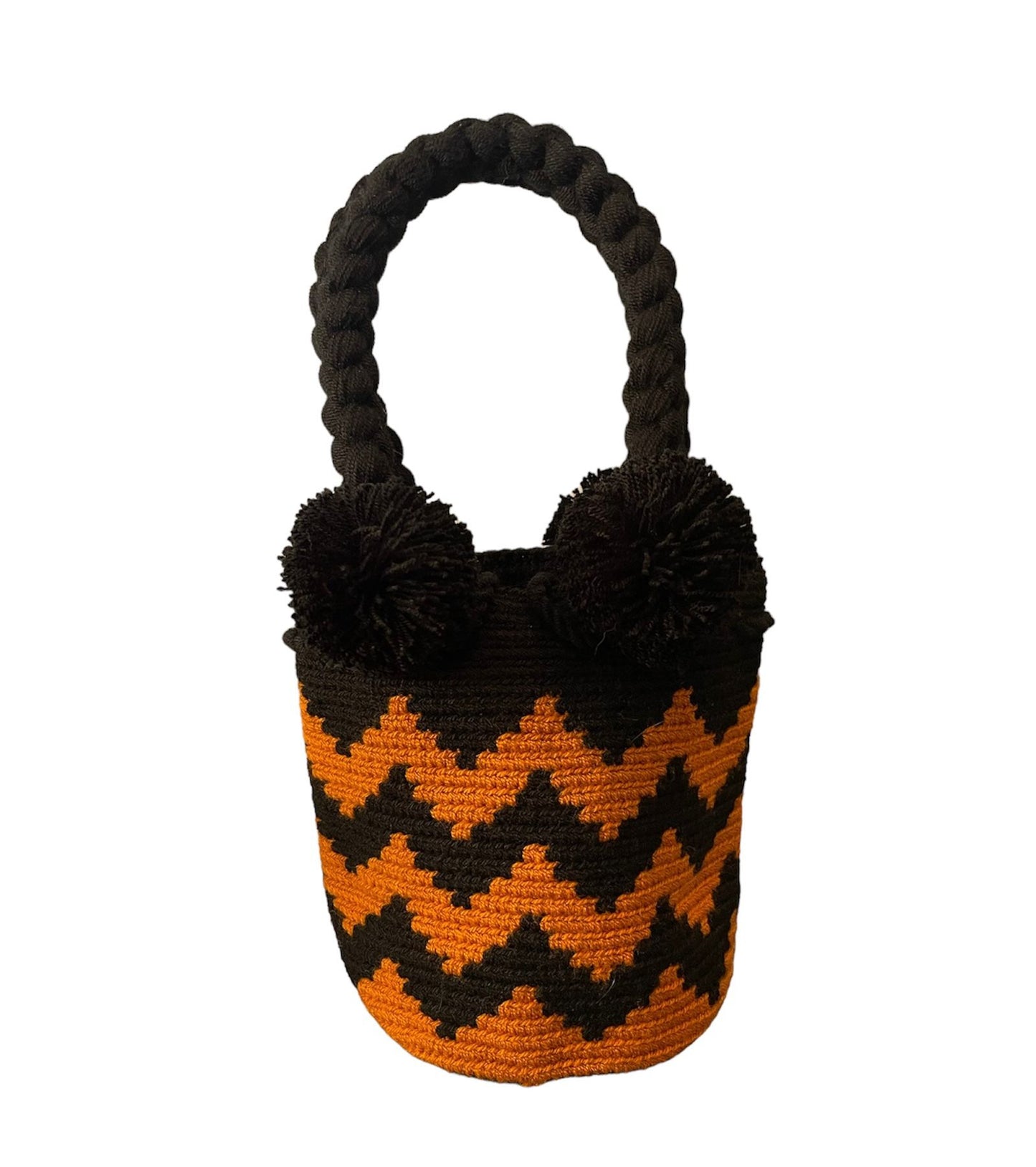 Ana Mini Pom Poms Wayuu Bag