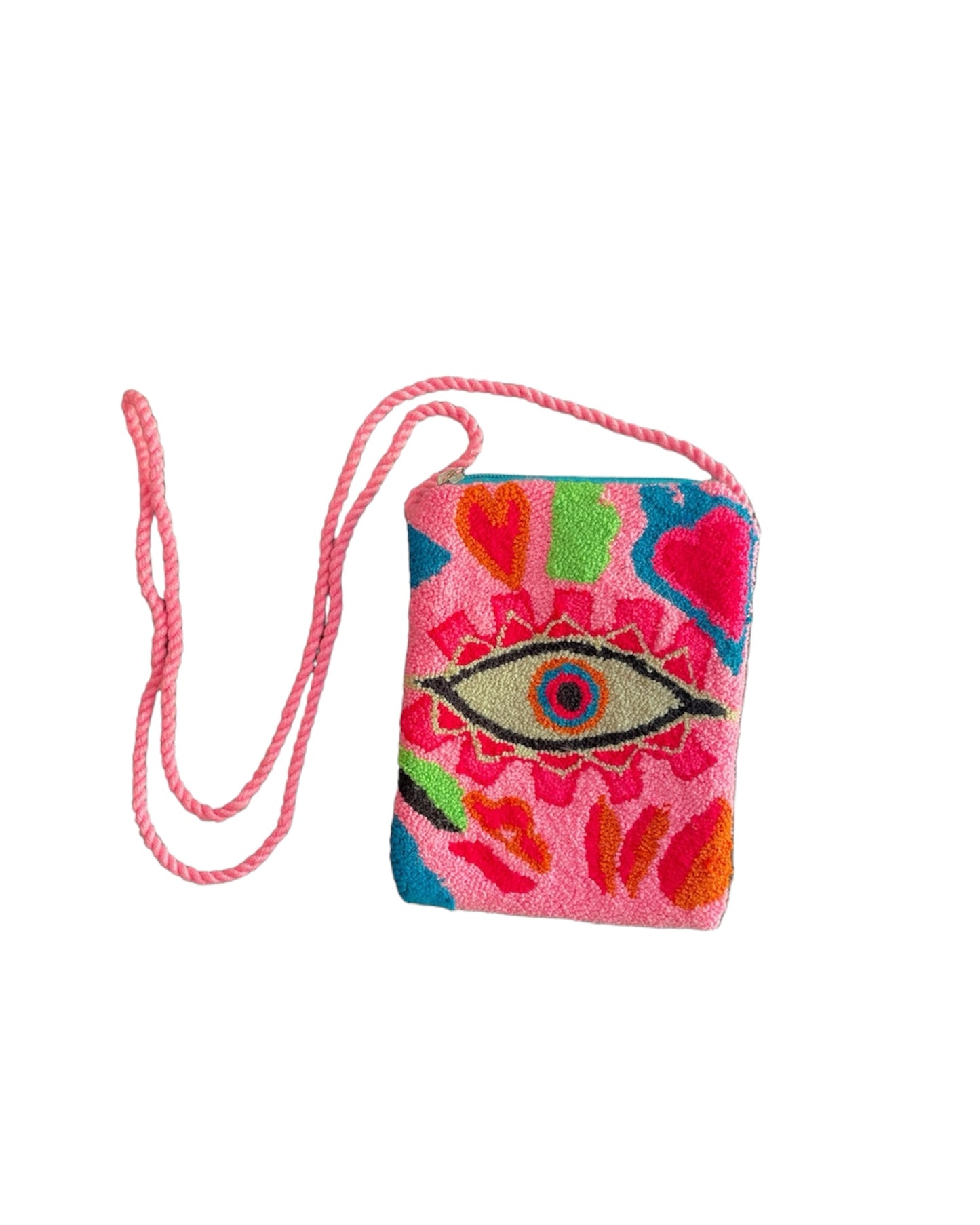 Rose Evil Eye Wayuu Phone Holder