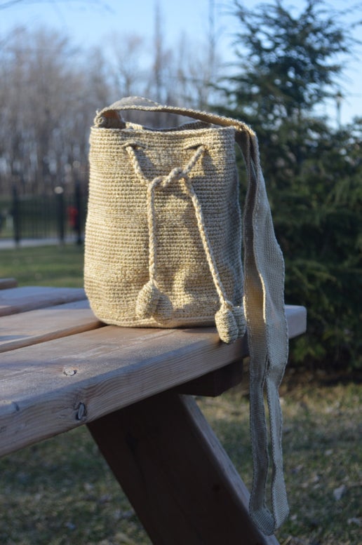 Golden Bright Wayuu Bag