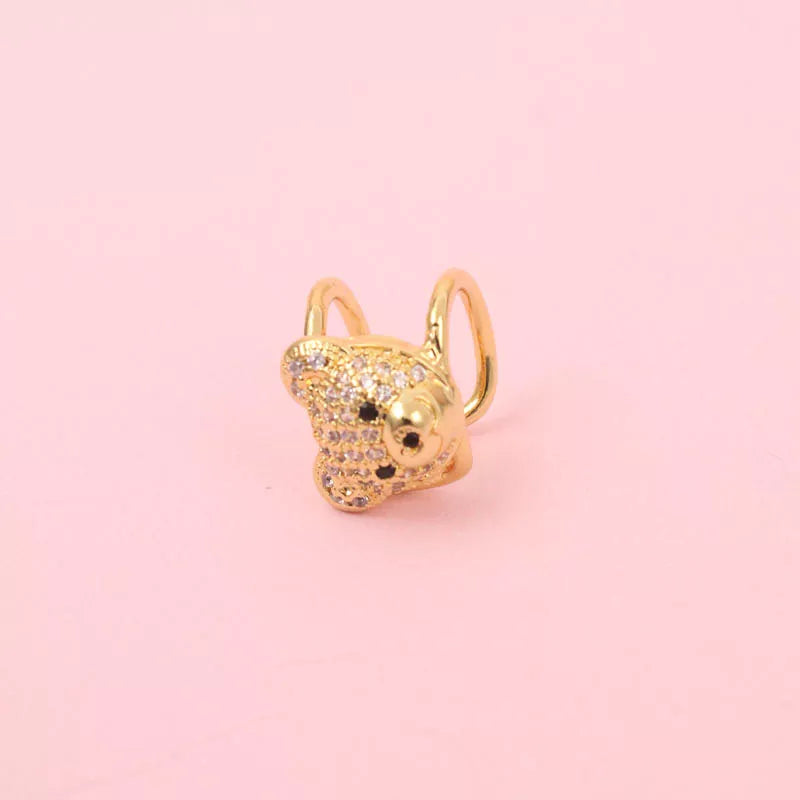 Bear Earcuff Earings