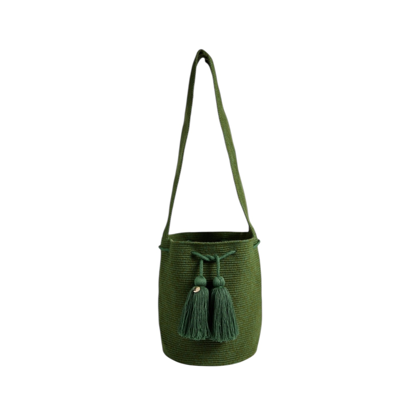 Olive Medium Wayuu Bag