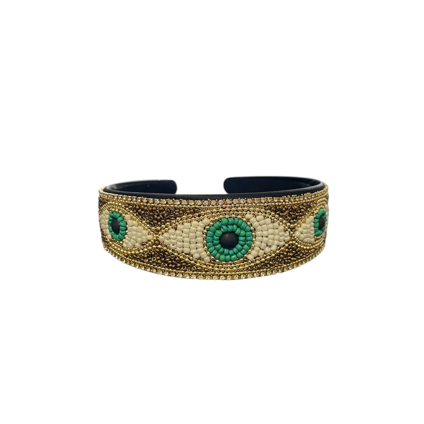Gold Evil Eye Headband