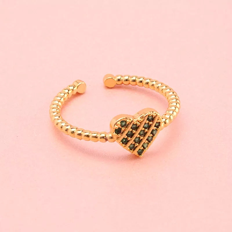 Heart Adjustable Ring