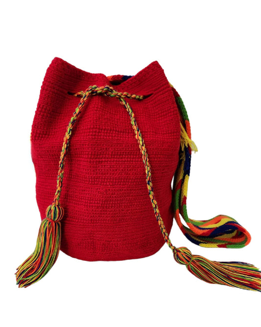 Bolso Wayuu Rojo