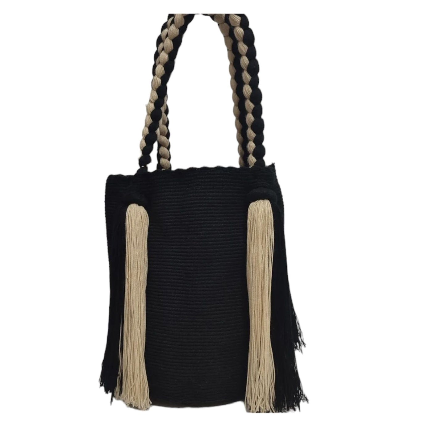 Black Rapunzel Wayuu Bag