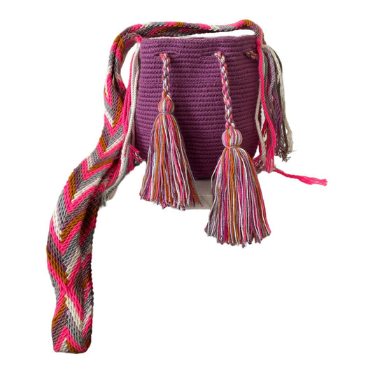 Purple Mini Wayuu Bag