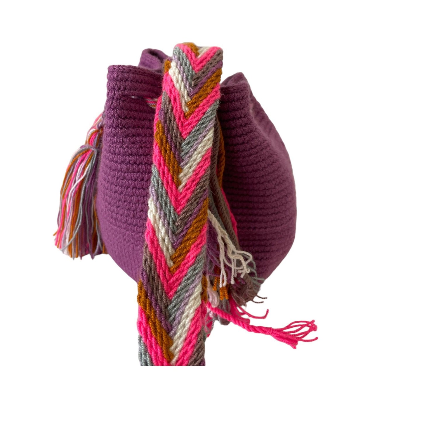 Purple Mini Wayuu Bag