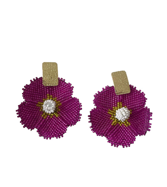 Rosa Fucsia Earings